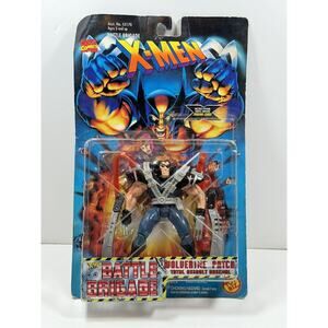 Vintage Toy Biz XMen Wolverine Patch Battle Brigrade 43170 Total Assault Arsenal
